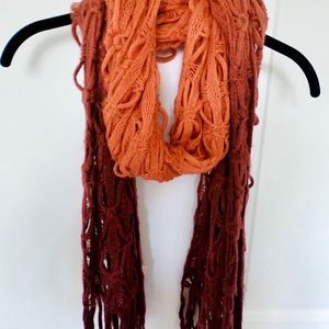 Buckle ombré scarf